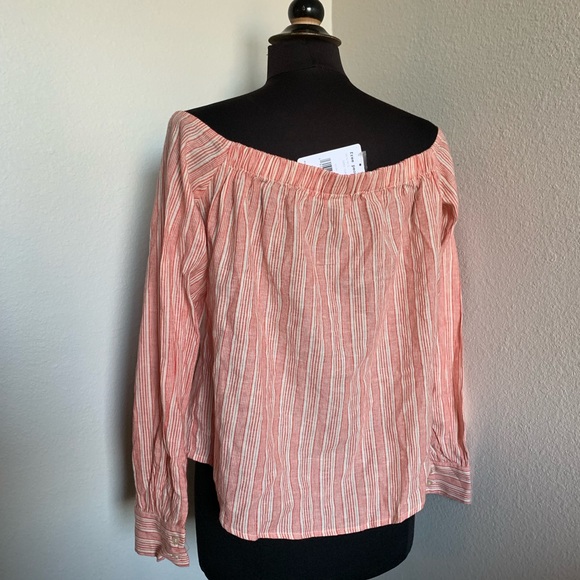 Free people off the shoulder button down - Picture 3 of 5